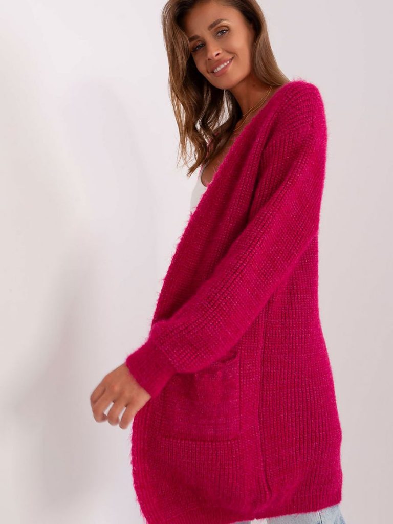 Cardigan Rosalie fluide ouvert, coupe affinée, manches longues — vue 1