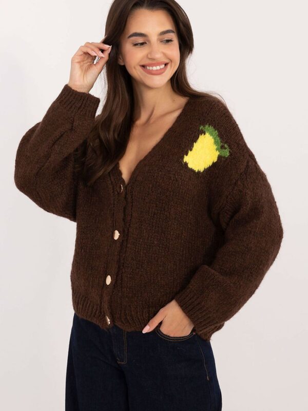 Cardigan collection country chocolat
