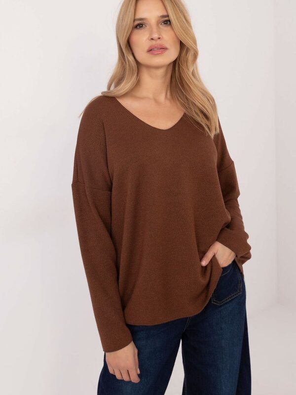 Pull basic chocolat