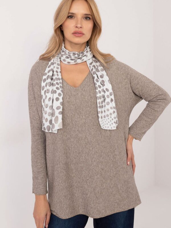 Pull long collection automne terre
