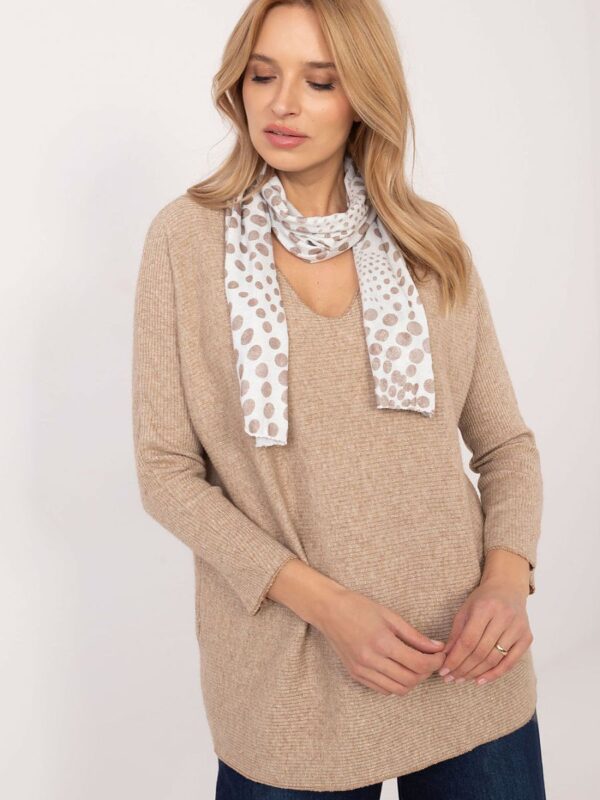 Pull long collection automne miel