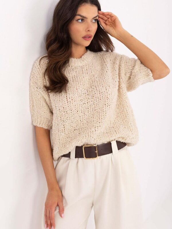 Pull automne sable