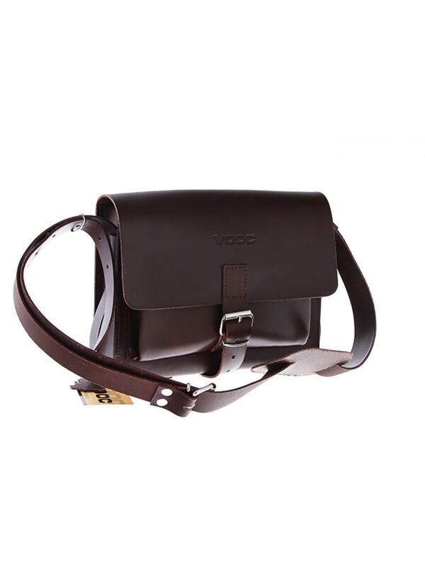 Sac en cuir naturel chocolat