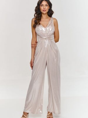 Combinaison sans manches collection métallique claire