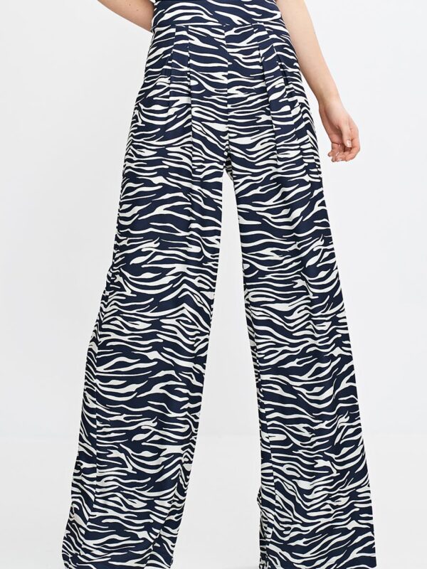 Pantalon Madame motif zèbre