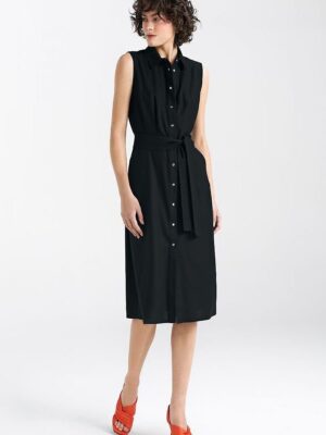 Robe noire collection lin