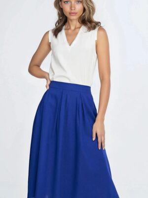 Top sans manches blanc