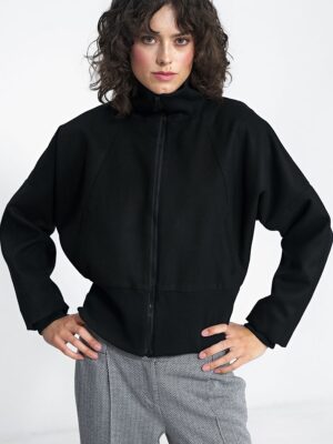 Veste de survêtement noire