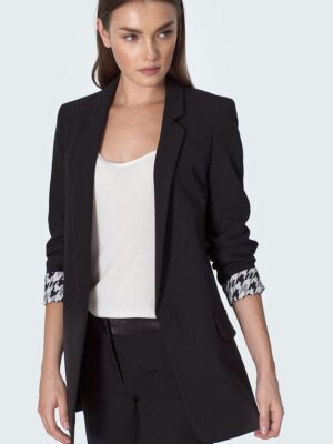 Veste revers collection zèbre