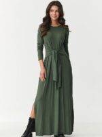 Robe de jour ultra avec nœuds verte
