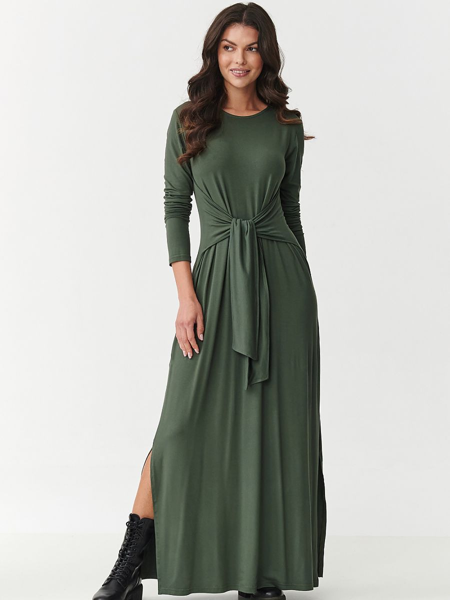 Robe de jour ultra avec nœuds verte