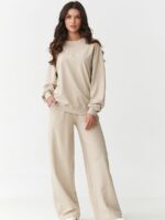 Ensemble sport large beige