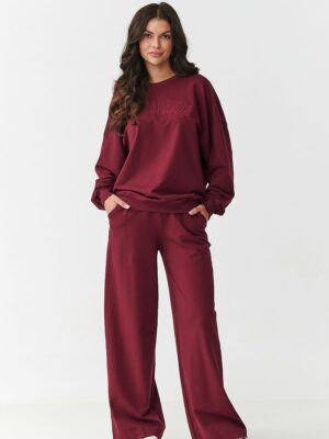 Ensemble sport large rouge