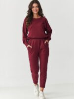 Ensemble sport slim rouge