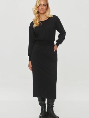 Robe longue noire