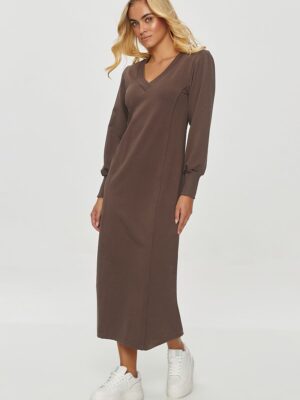 Robe de jour longueur xl chocolat