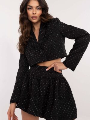 Jupe courte collection strass