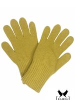 Gants laine vert