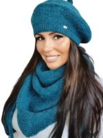 Béret Ophélia Turquoise