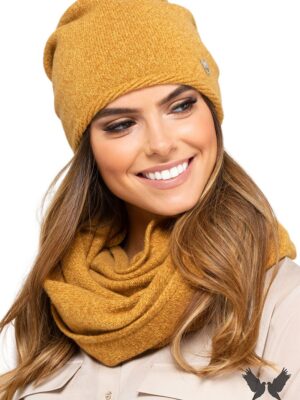 Bonnet Anna moutarde