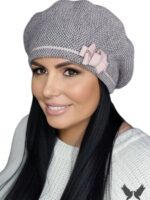 Béret  France rose pale