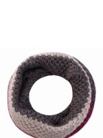 Echarpe infinity rose