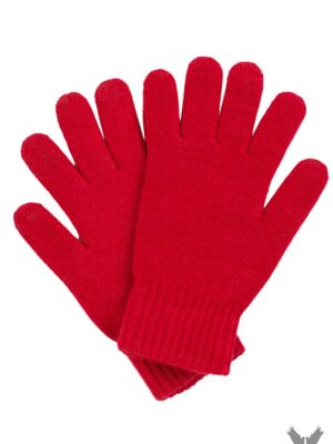 Gants basics rouge