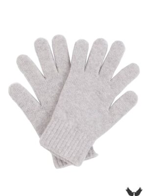 Gants laine gris