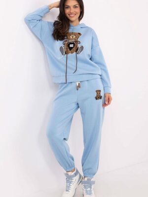 L'ensemble sport ourson  bleu