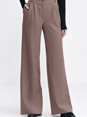 Pantalon long Madame café