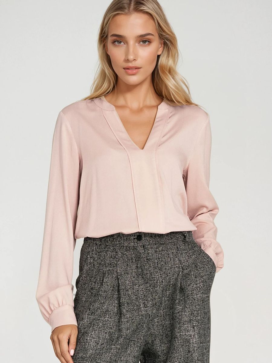 Chemise Anna rose pale