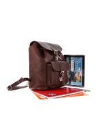 Sac à dos cuir chocolat
