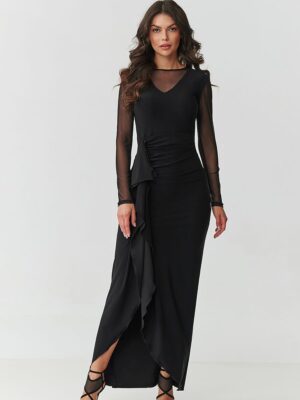 Robe longue model 218110 Makadamia