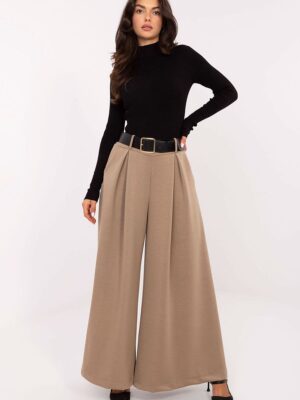 Pantalon palazzo beige