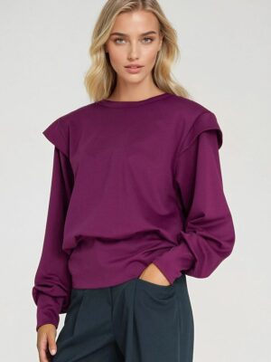 Sweatshirt Aurore violet