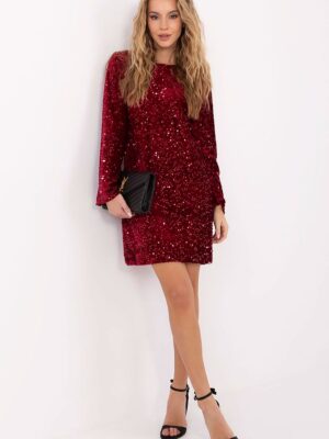 Robe courte model 221100 Italy Moda