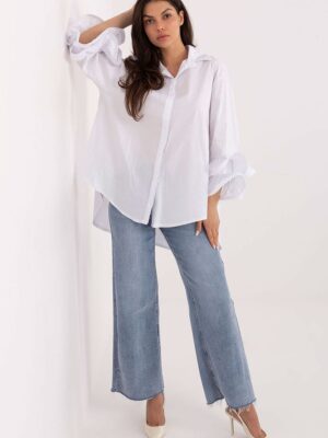 Chemise manche longue blanche