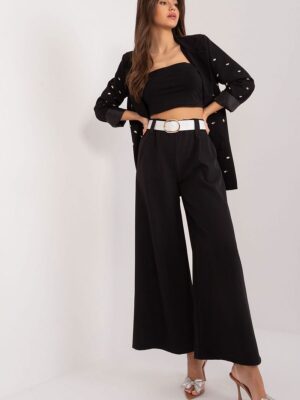 Pantalon palazzo noir