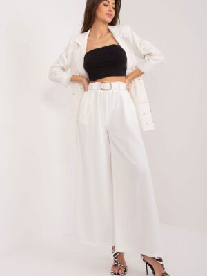 Pantalon palazzo blanc