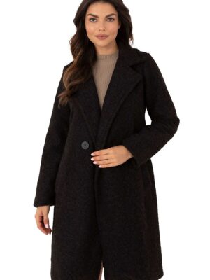 Manteau feutre basic noir