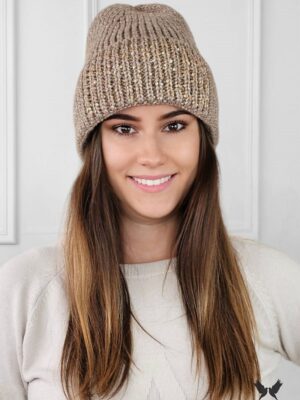 Bonnet GINNY collection laine beige