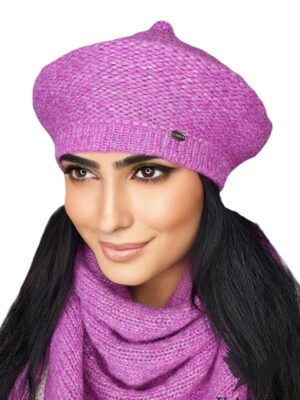 Béret Ophélia violet
