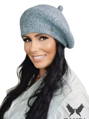 Béret Ophélia gris clair