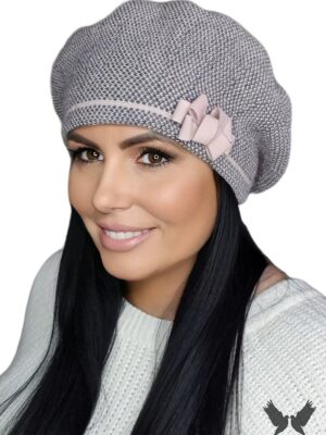 Béret  France rose pale