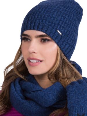 Bonnet collection NEFRA bleu nuit