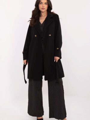 Manteau épaulette noir