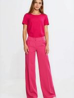 Chemisier Pauline blanc viscose encolure bateau manches courtes — vue 1