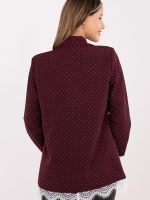 Veste de costume femme strass et dentelle, coupe élégante soirée — vue 3