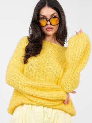Pull Giulia manches bouffantes col rond