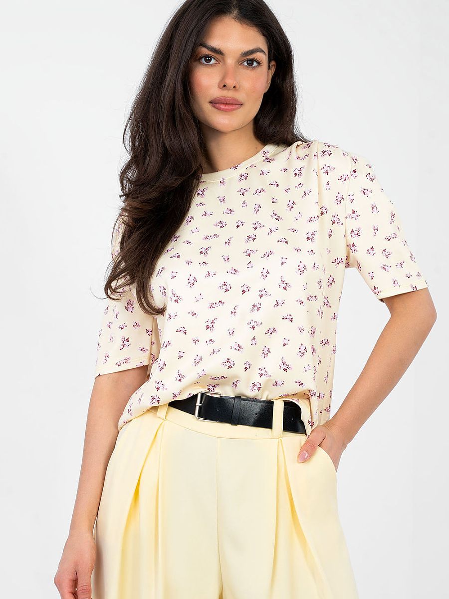 Blouse Floriane Manches Courtes